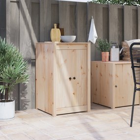vidaXL Portas de Cozinha Externa 50x9x82 cm Madeira de Pinho Maciça