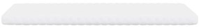 Colchão de espuma 100x220 cm 7 zonas dureza 20 ILD branco