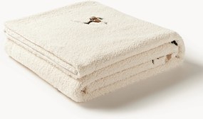 Manta de inverno em teddy bordada Aveline