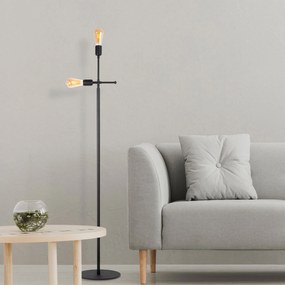 Candeeiro de Pé Beste – Preto – 30 x 30 x 160 cm