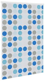 Estore de rolo para o duche 140x240 cm círculos