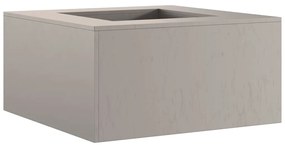 Fogo Square 80x80x40 cm Aço Envelhecido
