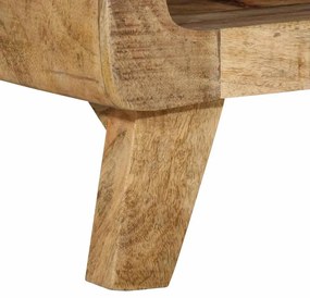 Móvel de TV 105x46x32 cm madeira de mangueira áspera maciça
