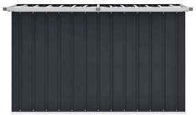 Caixa de arrumação para jardim 149x99x93 cm antracite