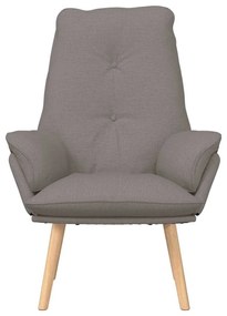 Cadeira Relaxante Taupe Tecido