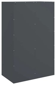 Aparador 67x39x107 cm aço antracite