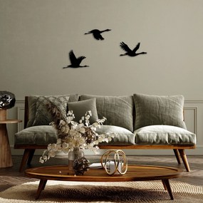 Acessório Decorativo de Parede Migrant Birds – Preto – 14 x 26 cm, 18