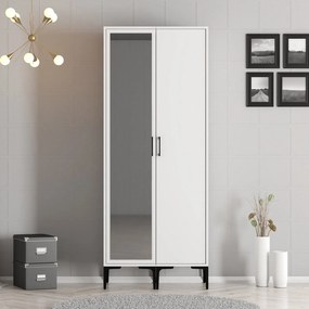Guarda-Roupa Kumsal RS – Branco – 80 cm x 47,5 cm x 201,4 cm