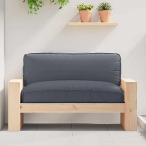 vidaXL Almofada de Palete para Assento Antracite 120x80x12 cm Tecido Oxford