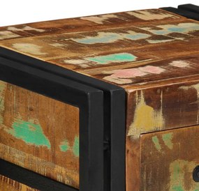 Cabeceira de cama vidaXL 40x35x50 cm Madeira recuperada
