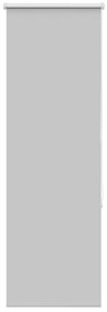 vidaXL Persiana de enrolar 50x175 cm largura tecido 45,7 cm poliéster