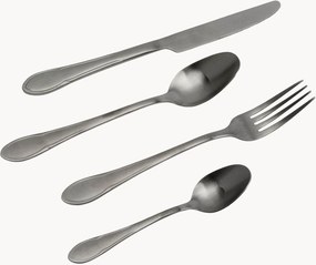 Conjunto de talheres escovados artesanais Cucina, 4 pessoas, conjunto de 16