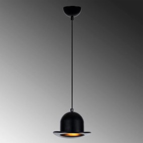 Chandelier Fotr Sivani – Preto – Diâmetro 19 cm x Altura 110 cm