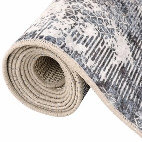 Tapete lavável antiderrapante 80x300 cm multicor