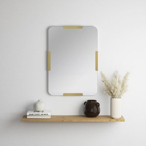 Espelho Pera – Dourado – 50 cm x 70 cm