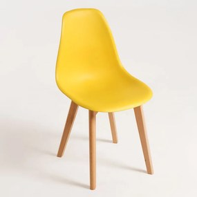 Cadeira Kelen - Amarelo