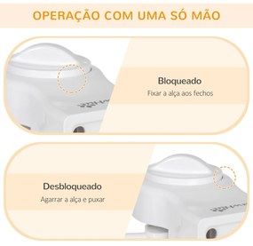 PawHut Barreira de Segurança para Cães Extensível 0-150cm Porta de Pro