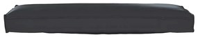 Almofadas para Paletes - 2 peças, Preto, 120 x 40 x 8 cm, Tecido Oxfor
