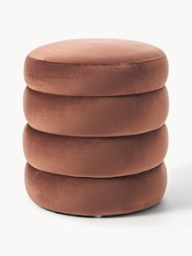 Velvet Upholstered Stool Alto