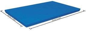 Bestway Cobertura de piscina Flowclear 221x150 cm