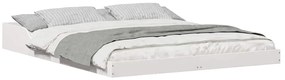 Estrutura da Cama Branco 140 x 220 cm madeira