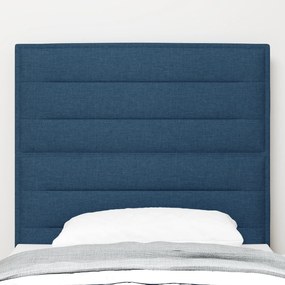 Cabeceira Design Lines Azul 90 cm Tecido