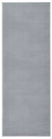 vidaXL Passadeira 60x150 cm polipropileno cinzento