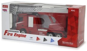 Camião bombeiros com Escada giratória telecomandado Mercedes-Benz Antos 1:24 2,4GH