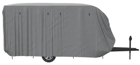 Cobertura caravana 670x250x220 cm tecido não tecido cinzento