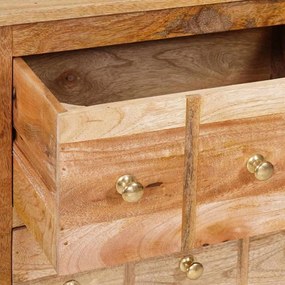 Buffets &amp; Aparadores com gaveta Castanho 55 x 35 x 75 cm