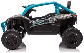 Buggy elétrico para Crianças Kawasaki 24V 4x4 TERYX KRX1000 Azul