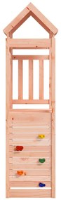 Torre brincar c/ parede escalar 53x110,5x214cm madeira douglas