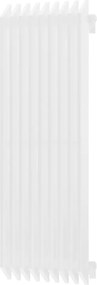 Mexen Aurora radiador decorativo 1200 x 450 mm, 917 W, branco - W212-1200-450-00-20