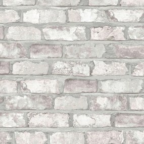 422378 DUTCH WALLCOVERINGS Papel de parede efeito tijolos branco EW3104