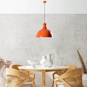 Candeeiro de Teto Kure – Laranja – Ø40 h:37 cm