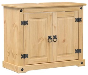 2 pcs conj. de móveis p/ casa de banho Corona pinho maciço