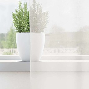 Cortinas de voile com laços 2 pcs branco 140x225 cm