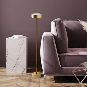 Candeeiro de Pé Keyf – Dourado – Diâmetro: 16 cm Altura: 111 cm