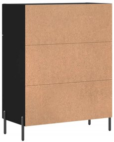 Aparador 69,5x34x90 cm derivados de madeira preto
