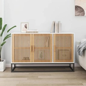 vidaXL Aparador 105x30x65 cm derivados de madeira branco