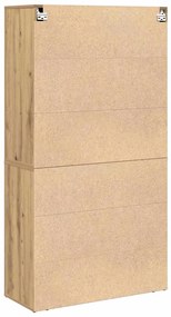Highboard Carvalho Artisan 80x33x150 cm Madeira Técnica