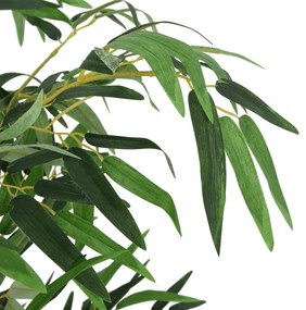 Árvore de bambu artificial 380 folhas 80 cm verde