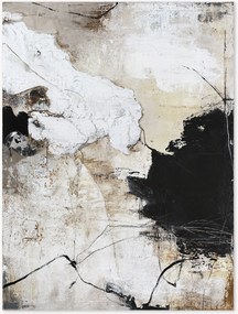 Quadro em tela decorado à mão Reform 1