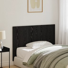 Cabeceira de Cama vidaXL Carvalho Preto 120x1,5x80 cm Madeira Engineer