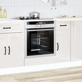 Armário forno Kalmar derivados de madeira branco brilhante