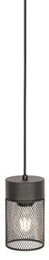 Candeeiro de suspensão industrial preto - Jim Industrial
