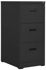 vidaXL Arquivador 46x62x102,5 cm aço antracite