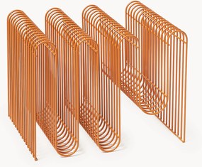 Suporte para revistas em metal Curva