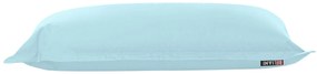 Pufe almofada azul claro 140 x 180 cm FUZZY Beliani
