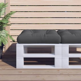 Almofadão para sofá de paletes 58x58x10 cm preto